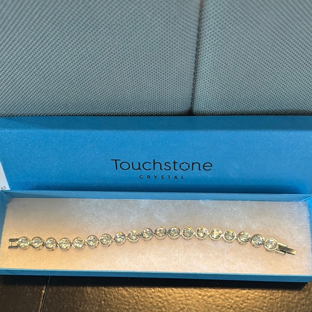 Touchstone Crystal White Ice Bracelet